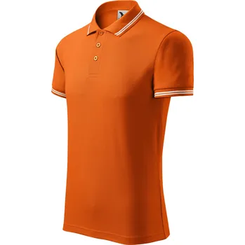 Pánská móda MALFINI URBAN 219 pánská polokošile Barva: oranžová, Velikost: 2XL
