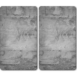 KESPER Set 2ks prkénko skleněné motiv: concrete