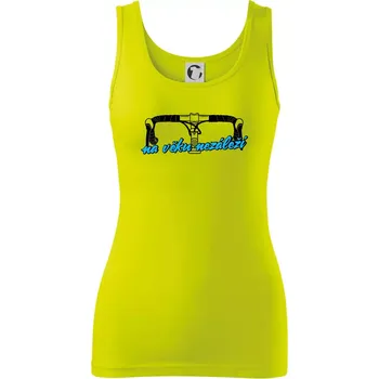 Na věku nezáleží - Dámské tílko - M ( Limetková )