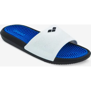 Pánské pantofle ARENA Pantofle k bazénu Marco 43 BÍLÁ|MODRÁ