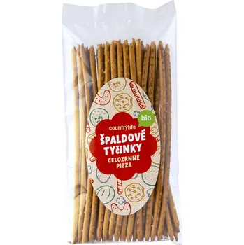 Tyčinky špaldové celozrnné pizza 100 g BIO COUNTRY LIFE