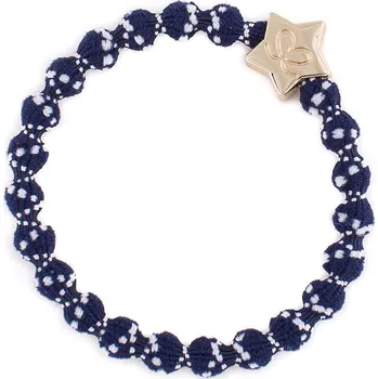 By Eloise London Gold Star Crisscross barva White on Navy