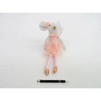 plyšák TULILO Maskot myš Pola 38 cm