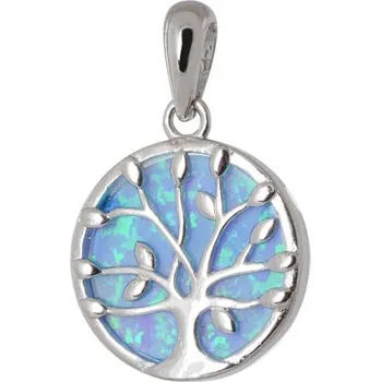 Přívěsek Stříbrný opálový přívěšek strom života AGH131
