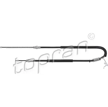 Lanko parkovací brzdy TOPRAN Tažné lanko parkovací brzdy TPR 304 667