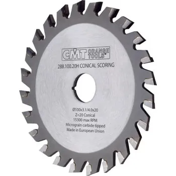 Pilový kotouč IGM CMT Předřezový kotouč kónický pro CNC stroje - D300x4.3-5.5 d50 Z48 HM, C28830048T