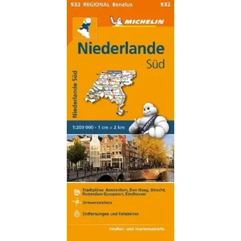 Michelin Karte Niederlande Süd