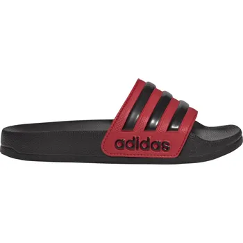 Pánské pantofle adidas Adilette Shower K pantofle - 0 - černá | červená - 33