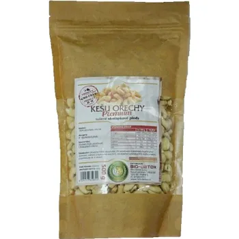 Sušená potravina Bio-detox KEŠU Ořechy Premium 500 g 107