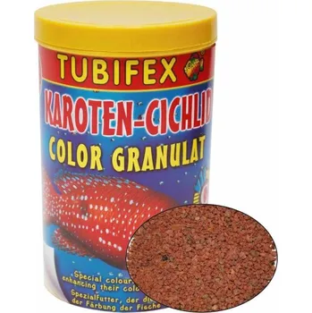 Krmivo pro rybičky Tubifex Karoten Cichlid Granulat 125 ml