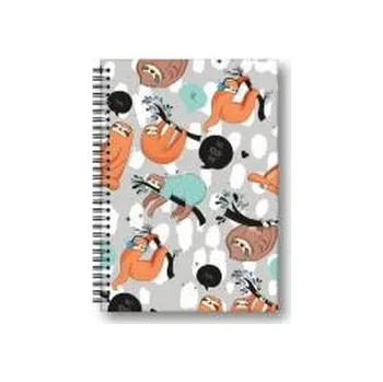 Set školních potřeb Brulion A5/80K kratka Leniwce PENMATE