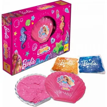Panenka Lisciani Barbie sada s třpytivým pískem