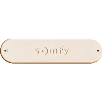 Stavební výplň Somfy Eolis 3D WireFree io – bezdrátové větrné čidlo s detekcí otřesu, bronzové