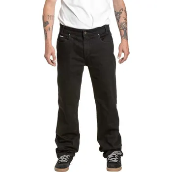 Pánské džíny Meatfly pánské rifle Justyn Reborn Black | Černá | Velikost 33 | 100% bavlna