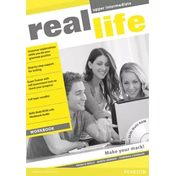 Cizojazyčná kniha Real Life Upper Intermediate Workbook w/ Multi-Rom Pack (Patricia Reilly, 2011)