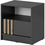 Piaski Noční stolek NELLY S51 Kombinace barev: 1. Grafit/lamela Artisan
