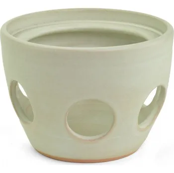 Konvice na čaj Keramický ohříváček na čaj světlý 579