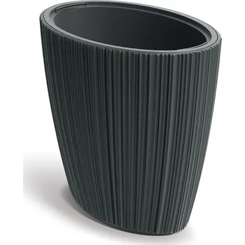 Květináč Oros 59,5 cm tmavě šedý