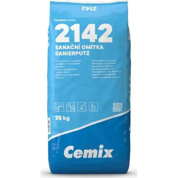Omítka Omítka sanační 2142 25 kg Cemix