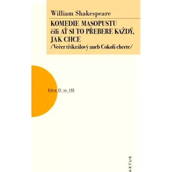 Umění Komedie masopustu, čili, Ať si to přebere každý, jak chce (William Shakespeare, 2018)