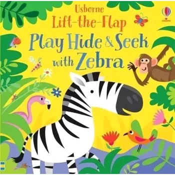 Cizojazyčná kniha Play Hide and Seek with Zebra (Sam Taplin, 2020)