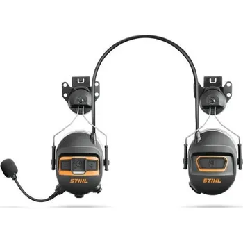 Chránič sluchu STIHL ADVANCE PROCOM – mušlové chrániče sluchu s mikrofonem na přilby, SNR 31, Bluetooth