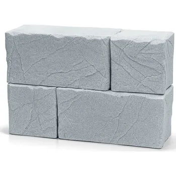 Sud Sud na dešťovou vodu Stones Block 270 l světle šedý