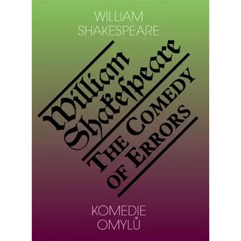 Cizojazyčná kniha Komedie omylů (William Shakespeare, 2012)