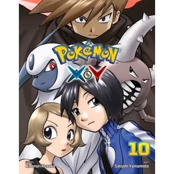 Cizojazyčná kniha Pokemon X*Y 10 (Hidenori Kusaka, 2017)