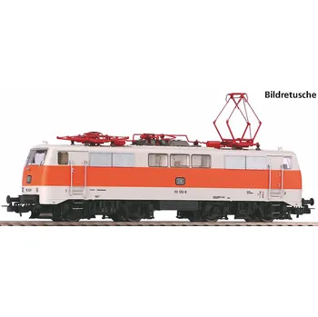 Modelová železnice PIKO 21711 H0 Elektrická lokomotiva E111.122, DB, Ep.IV, DCC ZVUK PI21711