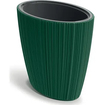 Květináč Oros 59,5 cm tmavě zelený