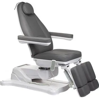 Pedikérské křeslo Elektrické kosmetické křeslo MAZARO BR-6672C - šedé