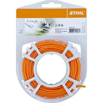STIHL 0000 930 2338 – struna do křovinořezu, kulatá, oranžová, pr. 2,4 mm, 14 m