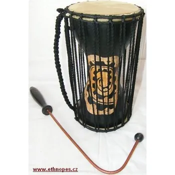 Mluvící buben - Talking drum 30 cm - tmavý 7590