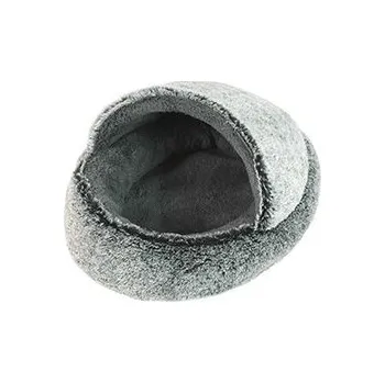 Pelíšek pro psa KING STYLE s.r.o. Pelech papuče pro hlodavce ROYAL šedá