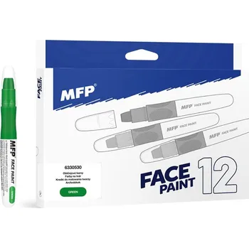 Speciální výtvarná barva Barvy na obličej MFP zelená