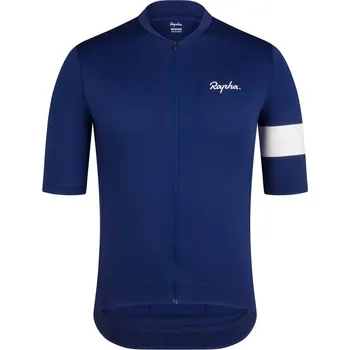 cyklistický dres Pánský dres RAPHA 24 Core, tmavě modrá - M