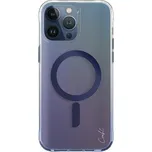 Etui UNIQ Coehl Dazze Magnetic Charging do iPhone 15 Pro - niebieskie