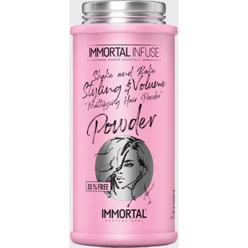 Stylingový přípravek Immortal Volume & Styling Powder pudr na vlasy pro objem a styling 20 g