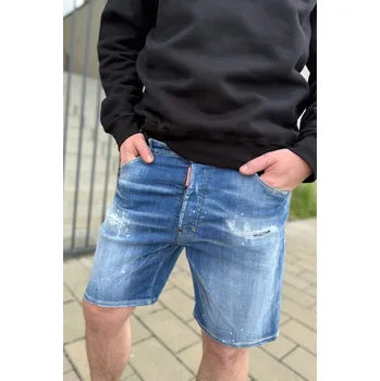 Pánské kraťasy Pánské kraťasy DSQUARED2 MARINE S74MU0881 modré Velikost: 52