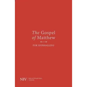 Cizojazyčná kniha NIV Gospel of Matthew for Journalling