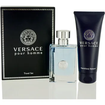 Parfém Versace Versace Pour Homme SET: Toaletní voda 50ml + Sprchový gél 100ml Pre mužov Toaletní voda