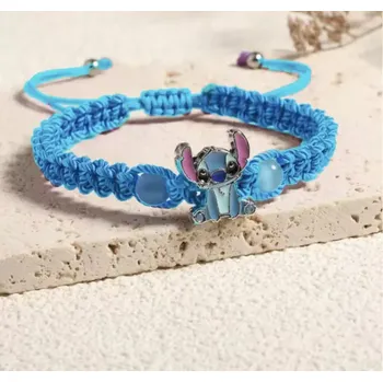 Náramek Náramek Lilo a Stitch - STITCH - MODRÝ (Značka: MINISO)