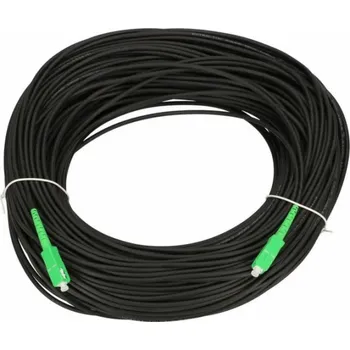 Síťový kabel Extralink Patchcord SC/APC-SC/APC SM G.657A2 Simplex 100m kulatý