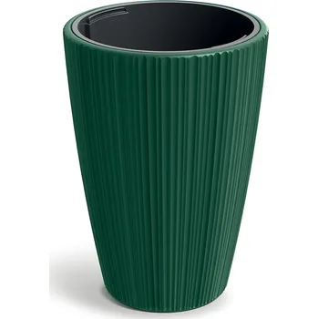 Květináč Oros tmavě zelený, varianta 29,8 cm