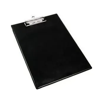 Psací podložka Psací podložka A4 s klipem, černá