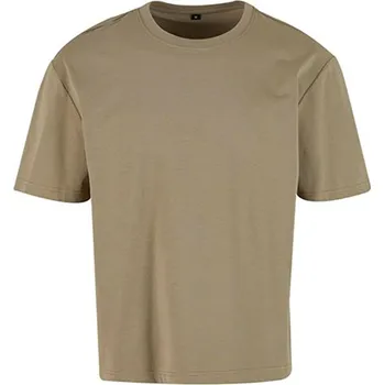 Pánské tričko Build Your Brand Pánské oversize tričko BY364 Pale Olive 5XL