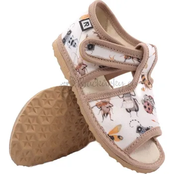 Chlapecké bačkory Dětské inovativní pantofle RAK 100014-4 Brouci - vel. 23