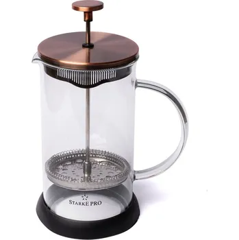 French press French press - skleněná konvice na čaj a kávu HARPER 1 l