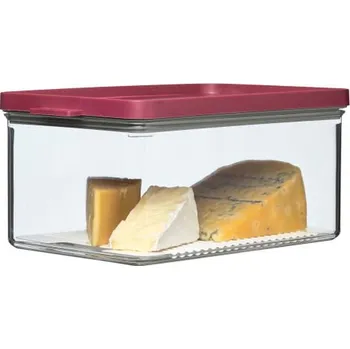 MEPAL Omnia 2&nbsp;l brusinková – plastová dóza na uzeniny a sýr